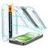 מגן מסך Spigen לאייפון 15 מסדרה GLAS.TR EZ Fit | מוגן חיישן
